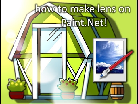 .NET : how to make Lens Flare in Paint.net! (no Plugins.)
