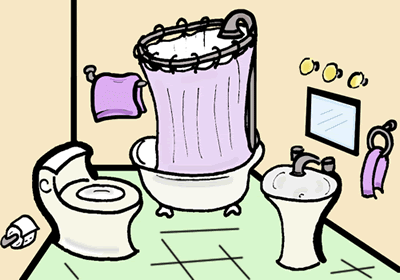 Bathroom on Full Version Of Bathroom Clipart