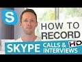 Record Conference Call Skype