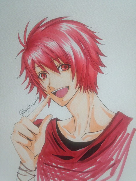 やっとこさ描けた アナログイラスト うたプリ うたの プリンスさまっ 一十木音也 写真共有サイト フォト蔵