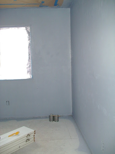1/2 tint girls room ( will be periwinkle when done)