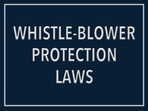 Whistle-blower-laws