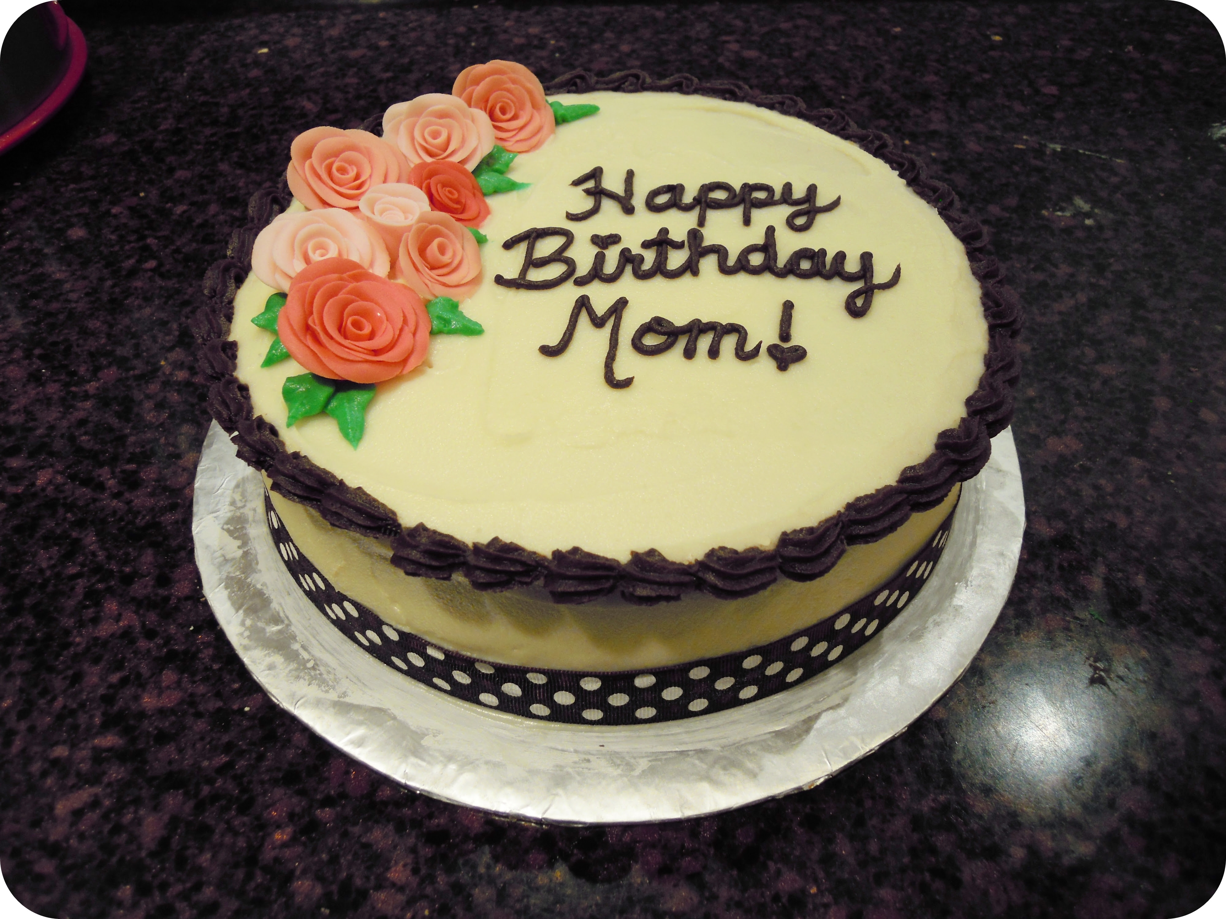 Happy Birthday Cakes for Mother With Name