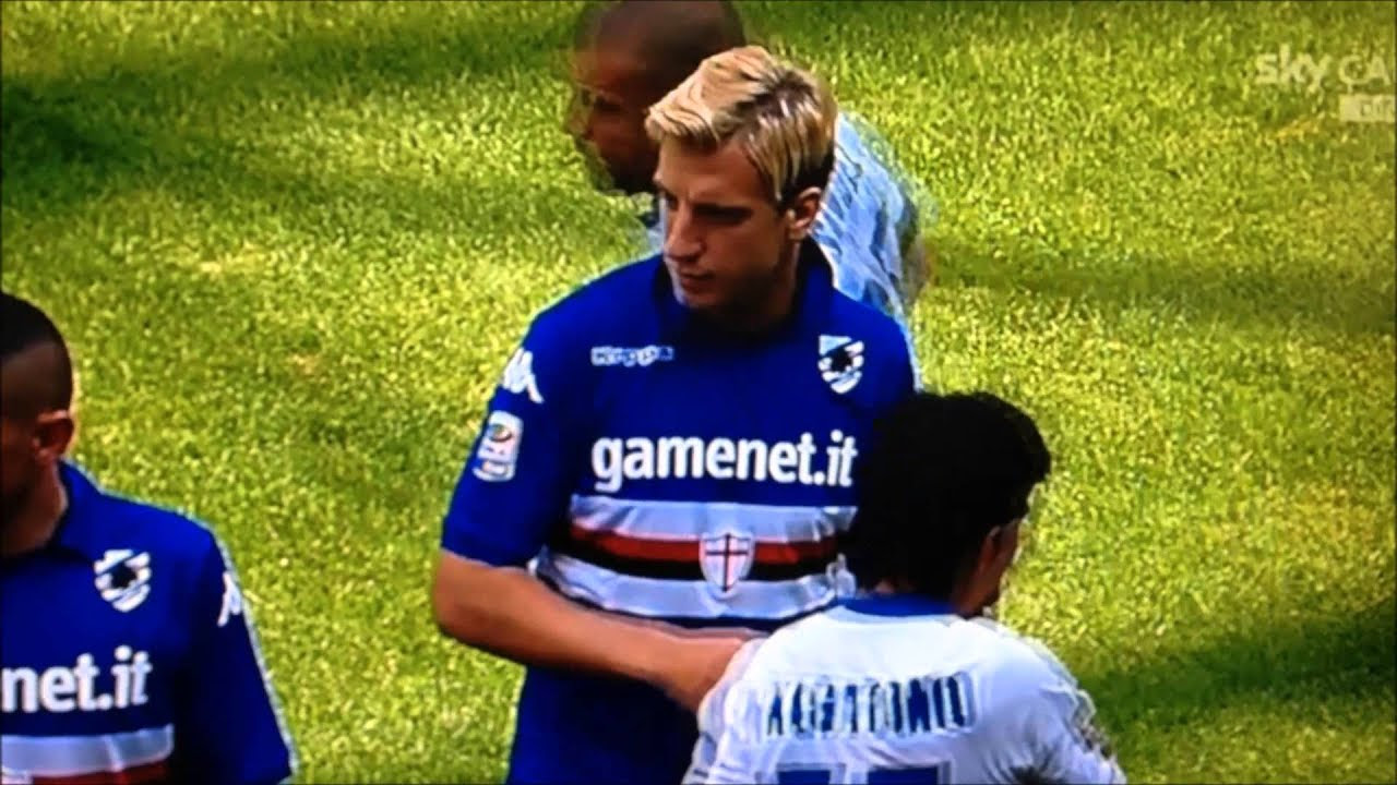 Sampdoria-Inter, Maxi Lopez si rifiuta di stringere la ...