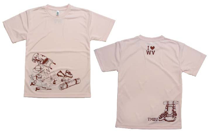 手描きイラストをプリント 作成例 オリジナルtシャツのpmワークス