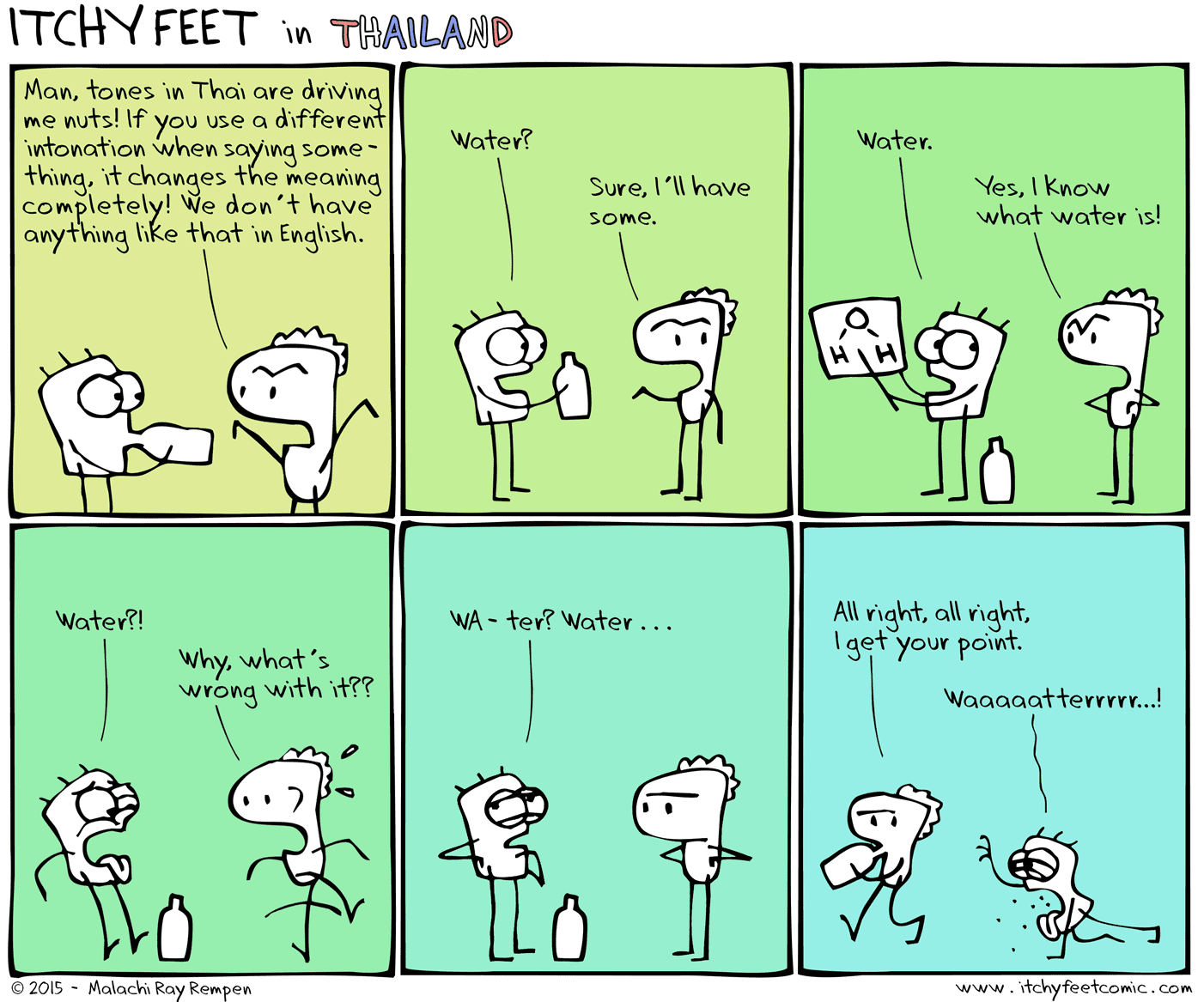 Asian languages aren't the only ones that are tonal. Even English can be tonal