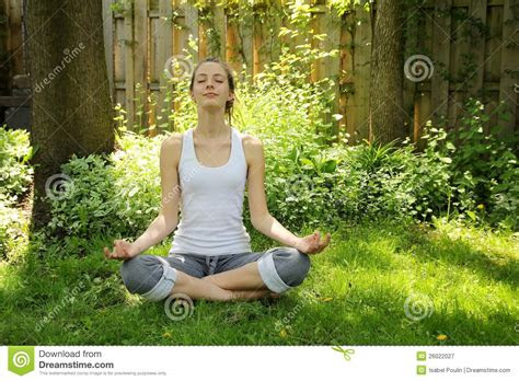 yoga  nature stock image image  flexibility leisure