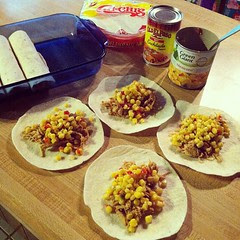 Dinner prep. #dinner #food #skinnyenchiladas