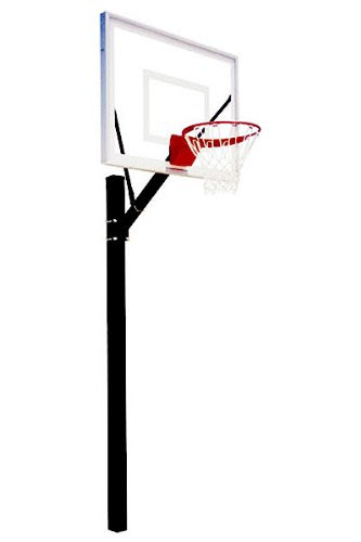 First Team Sport II In-Ground Basketball Hoop with 48 Inch Acrylic Backboard