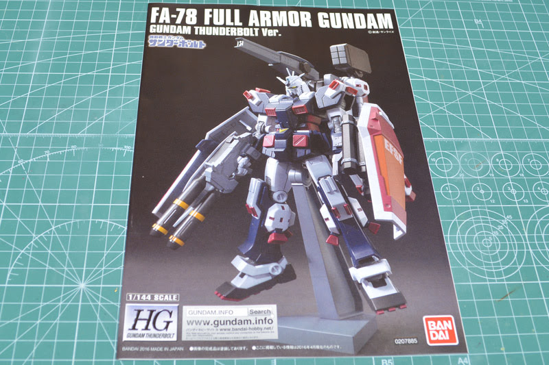 Hg 1 144 フルアーマー ガンダム サンダーボルトver のレビューです ガンダムブログはじめました