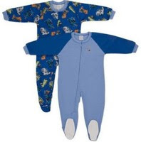 Gerber 2-Pack Fleece Blanket Sleepers