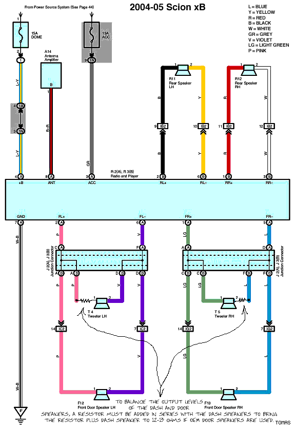 Front Dash Wiring Magic Scion Xb Forum