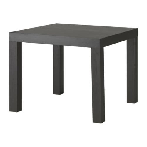 LACK Tavolino - marrone-nero - IKEA