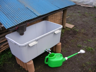 畑の雨水利用 うちだサンちのハタ研