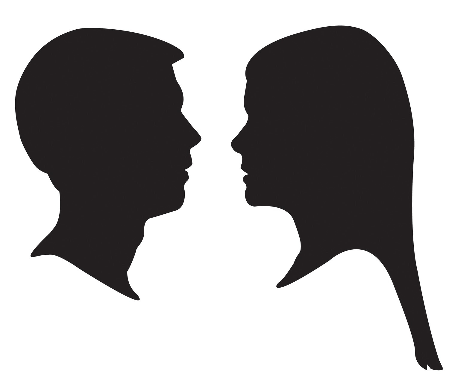 Free Male And Female Silhouette Download Free Clip Art Free Clip Art On Clipart Library My body silhouette graphics allow them to make that human biology project a little more interesting. clipart library