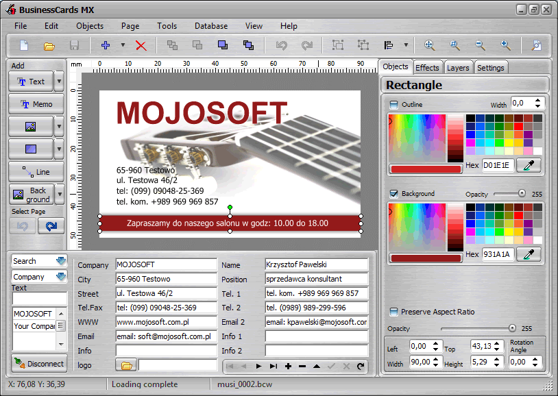 Mojosoft Software For Design And Print High Quality