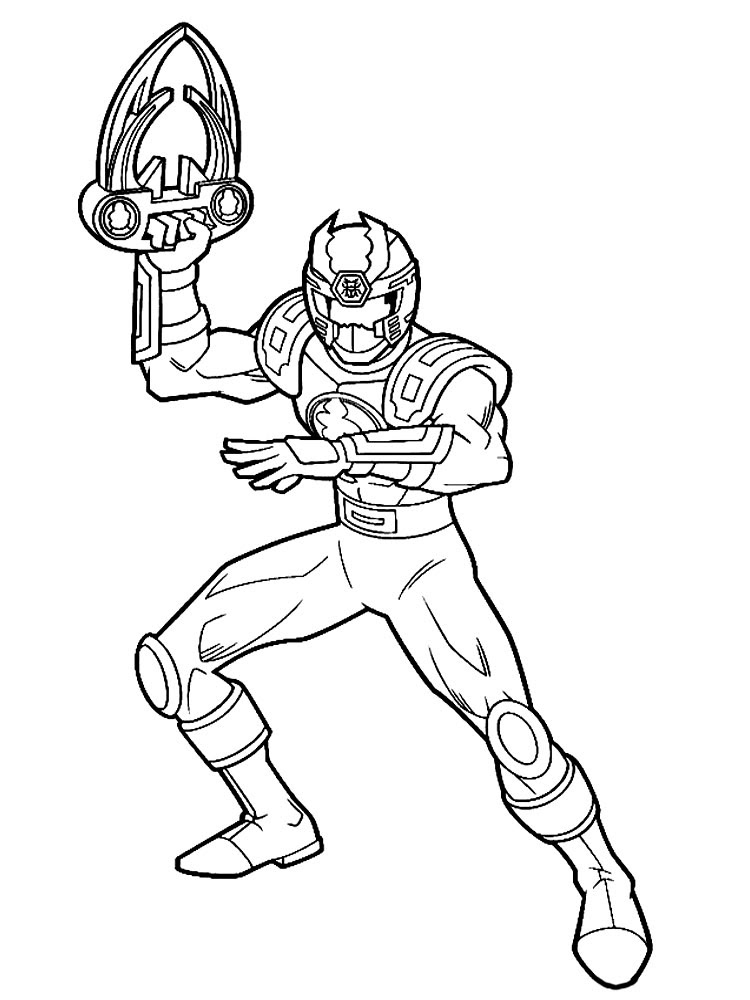 Download Power Rangers Samurai coloring pages for boys to print for ...