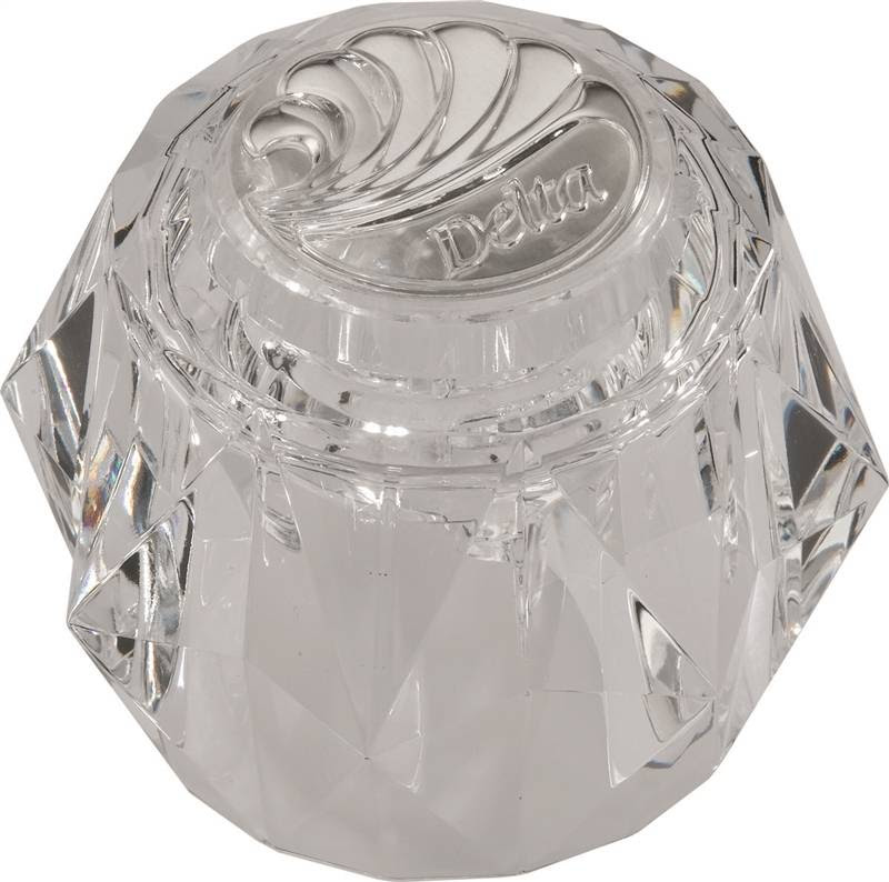 Delta 600 Crystal Faucet Knob Handle, For Use With ...