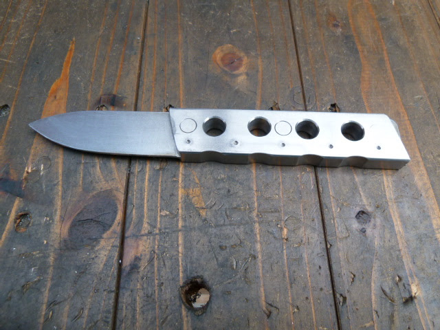 オールチタン製ナイフを作ってみました 石鯛釣り ときどき ルアーかな