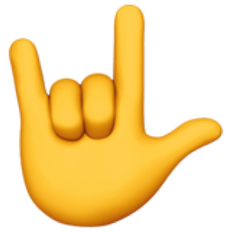 Love You Gesture Emoji U 1f91f