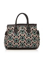 Fornarina Bolso Shopping New Egos (Negro / Beige / Verde)