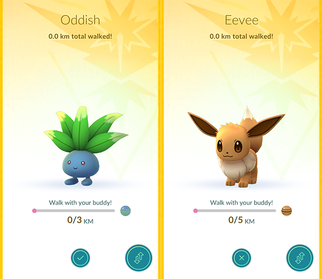 Pokemon Go Buddy Pokemon