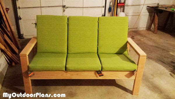 DIY Outdoor Sofa MyOutdoorPlans Free Woodworking Plans 