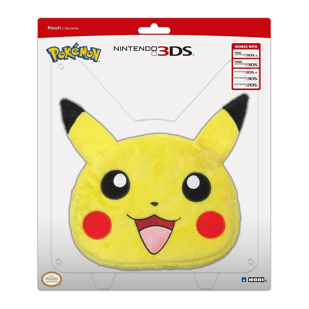 Funda de felpa Pikachu para Nintendo 3DS /3DS XL ...