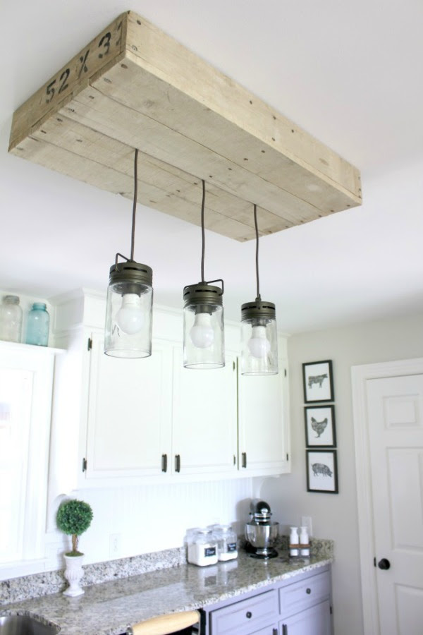 talk of the town #32 - diy pallet light fixture + more
