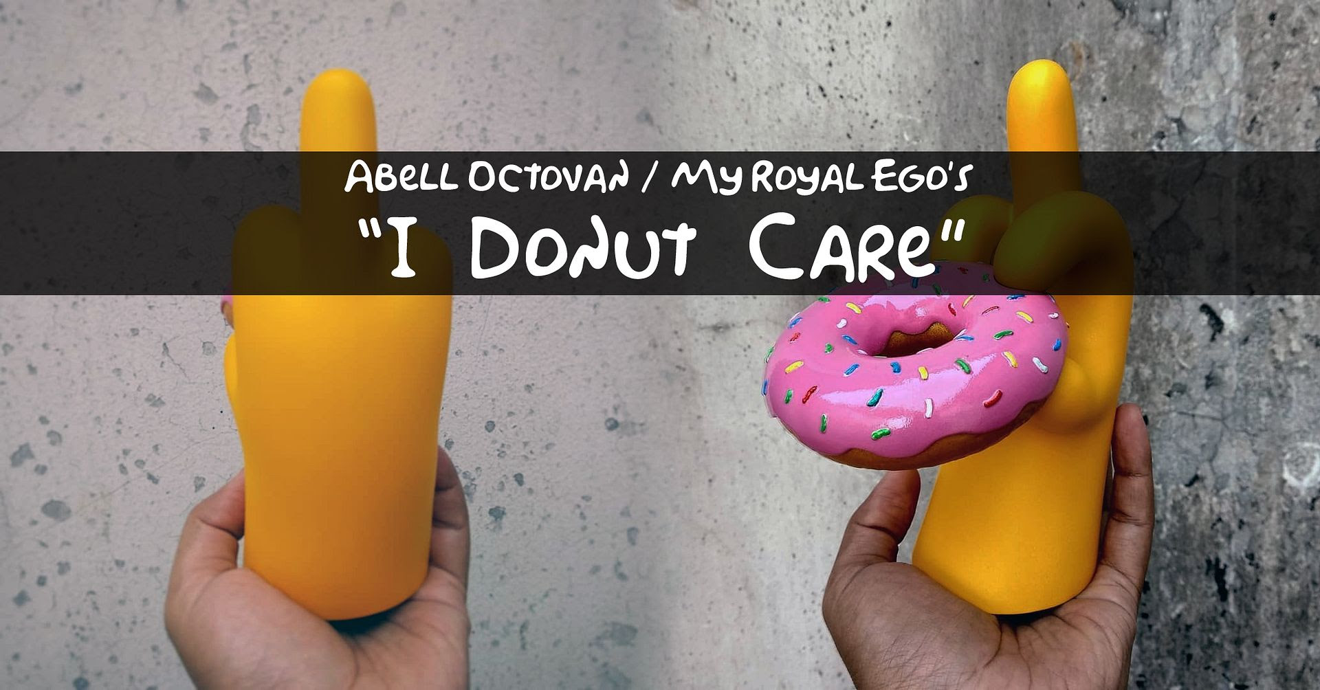 Homer Simpson flips "The Bird" in Abell Octovan's "I Donut Care"!