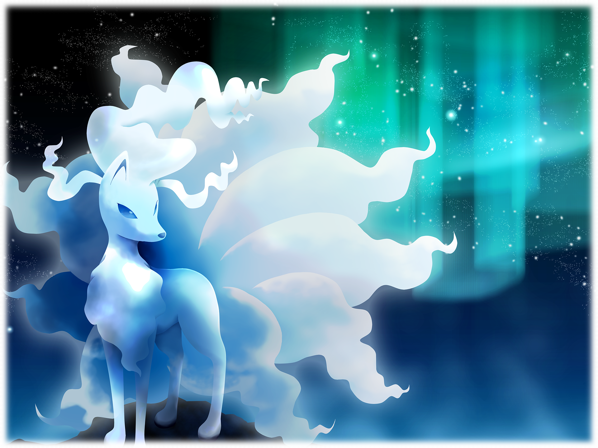 12月のトップ絵はアローラキュウコン ポケモン王国ブログ