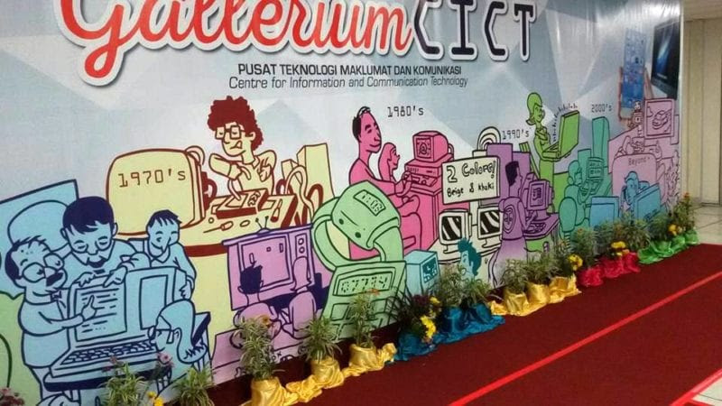 Cict Galleria Launched At The Cict S Open Day 2015 Utm Newshub