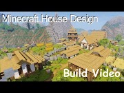 Most Wanted Minecraft House Design TUDOR TOWN Build video , Newest!