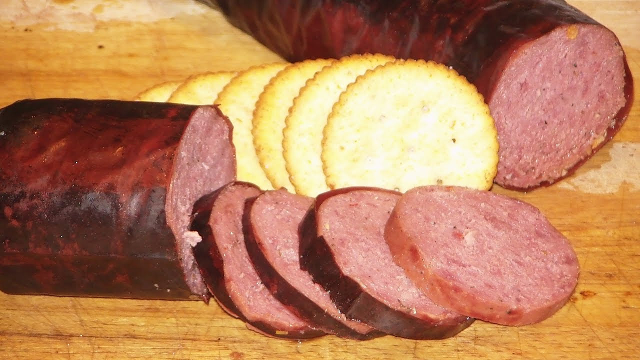 JTO #117 : HICKORY SMOKED DEER SUMMER SAUSAGE - YouTube