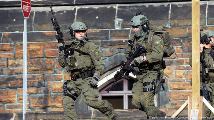 Kanada Ottawa Anschlag Parlament Polizei Spezialeinheit 22.10.2014