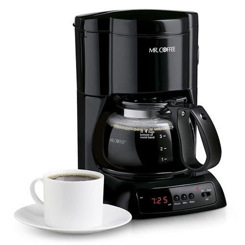 cf coffee maker: Mr. Coffee NLX5 4Cup Programmable Coffee Maker