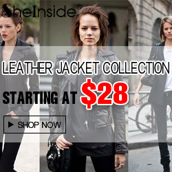 Shop for Leather Jackets at SheInside
