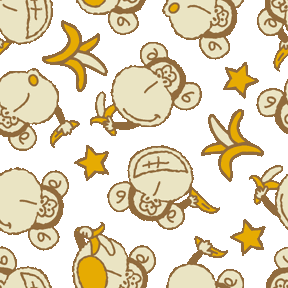 スマホ対応 猿 さる の壁紙用イラスト 条件付フリー素材集