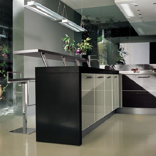 The modern design of the Fantasia New Kitchen by Arrital 