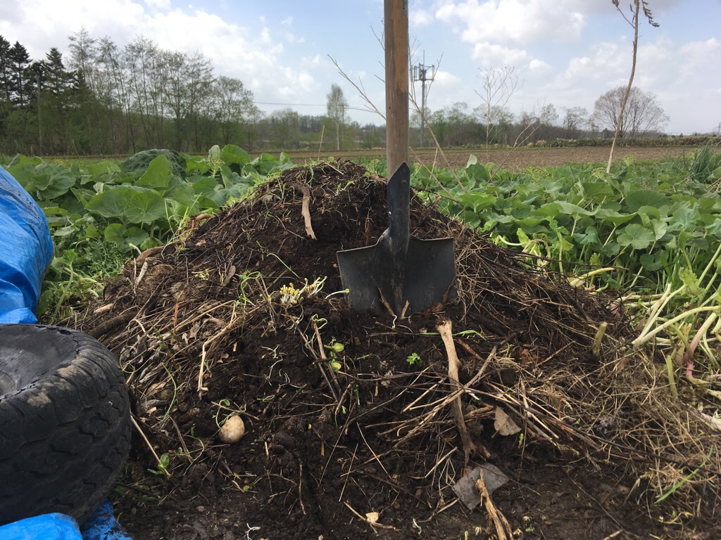 ズボラなおやじでも 堆肥を作りたい 畑のオヤジ 北の自給菜園日記