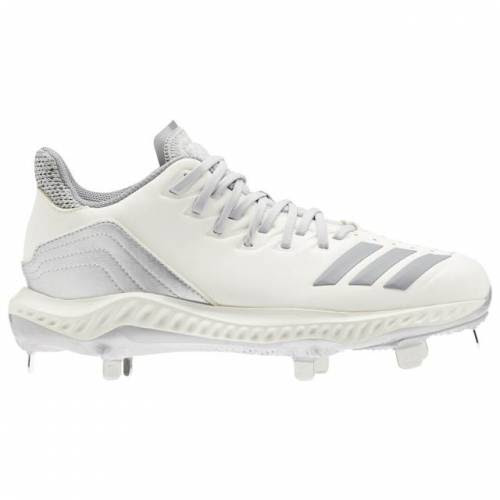 人気商品 アディダス Adidas バウンス アイコン Adidas 白色 ホワイト 銀色 スパイク シルバー 野球 Silver Adidas Bounce Icon White Metallic スポーツ アウトドア 野球 ソフトボール スパイク スニケススポーツブランド ソフトボール スニーカー 配送員設置の