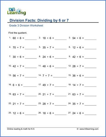 Students from grade three indulge in worksheets and solve division problems through equal grouping, the number line, and multiplication facts. grade 3 division worksheets free printable division worksheets