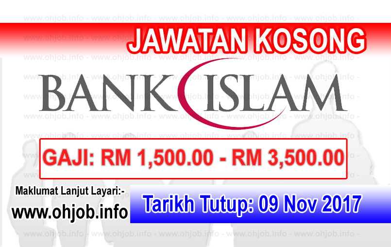 Jawatan Kerja Kosong Bank Islam Malaysia Berhad logo www.ohjob.info november 2017
