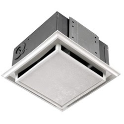 Aubrey 7550 Bathroom Ventilation Fan / Broan 70 CFM Through-the-Wall Exhaust Fan Ventilator-512M / Possible bathroom vent exhaust routes.