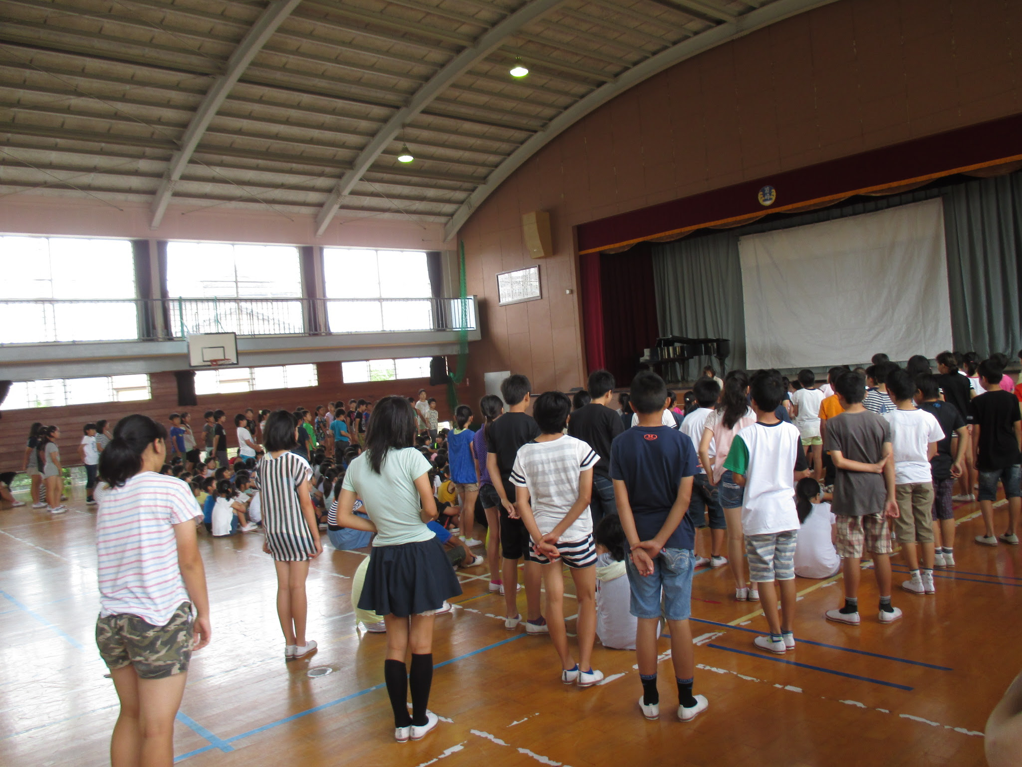 1学期 終業式と６年生のがんばり 神栖市立波崎小学校