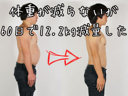 体重が全然減らない 60日目で12 2kg減量 カズチャンネル