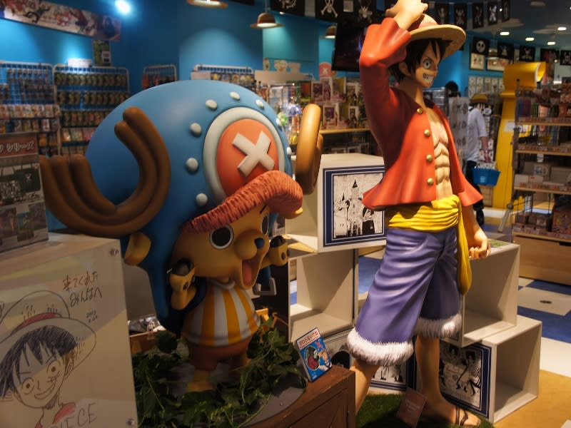 渋谷パルコのワンピースショップ 麦わらストア に行ってきた ドン おまけ的オタク街 アキバやポンバシの情報発信基地
