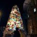 Consumerist Christmas Tree, Luzinterruptus, plastic bags, recycled plastic, Stoke-on-Trent, Appetite, holiday season, consumerism, anti-consumerism, anti-consumerism art, holiday art, plastic bag art, plastic bag tree