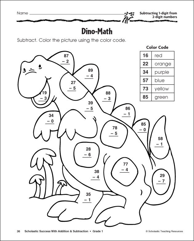 Addition coloring pages to download and print for free