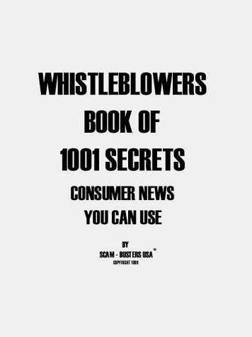 Whistleblowers Book Of 1001 Secrets 